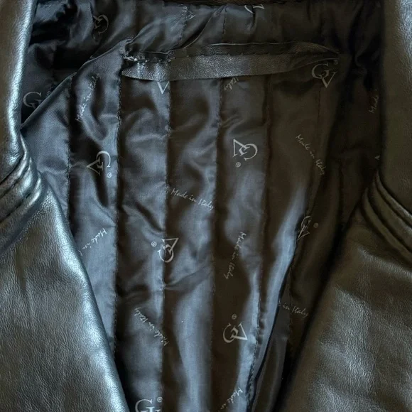Vintage Italian Leather Coat - Picture 5 of 6
